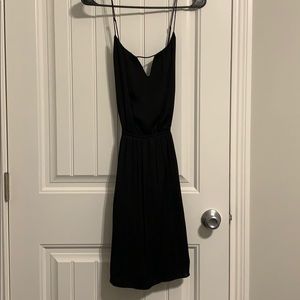 Flowy black dress
